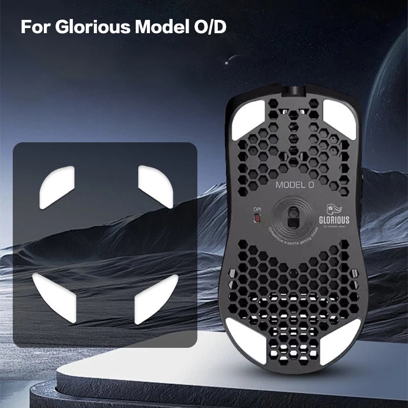 Replacement Mouse Foot Sticker Anti-Slip Mouse Skates Pad For Glorious Model O/Model D Gaming Mouse For Computer Gamer 1 Set