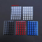 40Pcs 6.5mm diameter 0.8mm thickness Small Dots Universal Mouse Skates for Logitech Rubberized Mouse Foot Glide Feet Sticker
