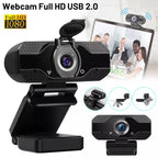 1080P Webcam Mini Camera Full HD Plug And Play Computer Usb Web Camera With Noise Reduction Microphone For Video Calls Live