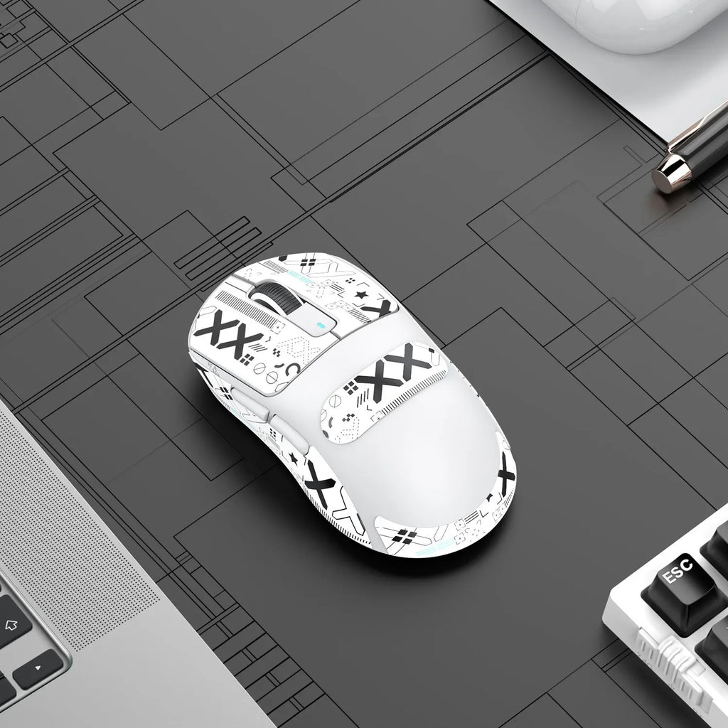 ATTACK SHARK X3 Lightweight Wireless Gaming Mouse – PAW3395 Sensor, 26,000 DPI, Tri-Mode (2.4G/Wired/Bluetooth), Macro Support, Win/Xbox/PS/Mac