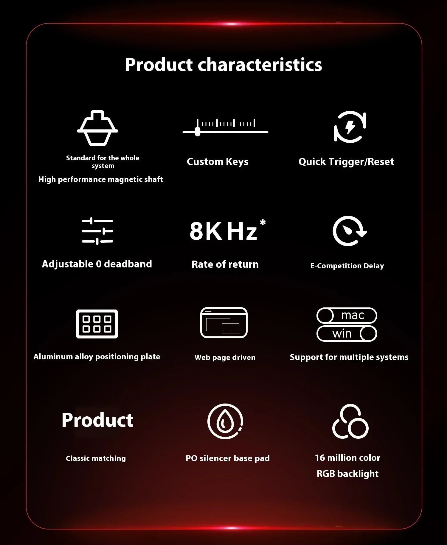 Madlions MAD60HE / MAD68HE Magnetic Switch Mechanical Keyboard – Wired, Custom Esports Gaming Keyboard, Gamer Gift Edition