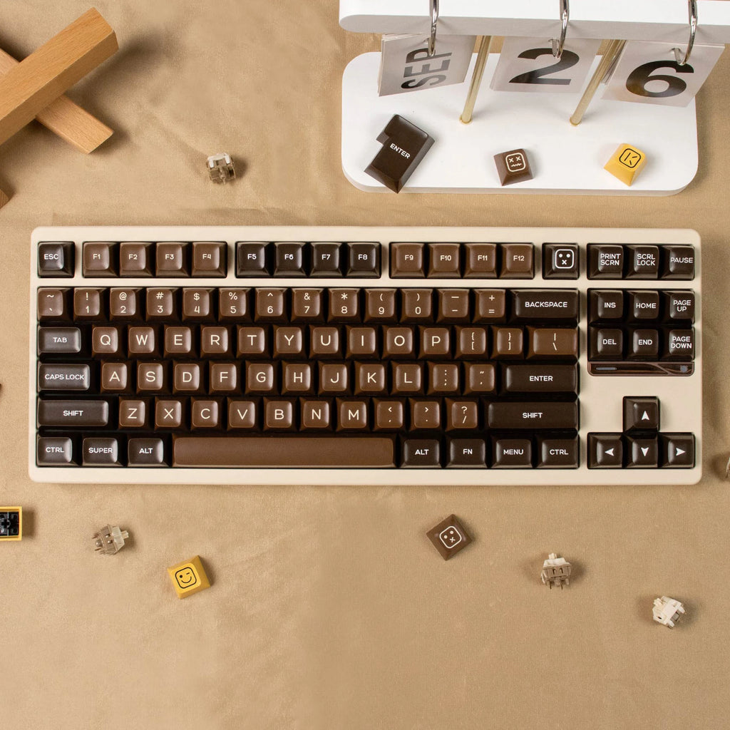 GMK Monster Keycaps – 161 Keys, SA Profile, Double-Shot ABS Keycaps for MX Switches, Mechanical Keyboard Game ISO Keys