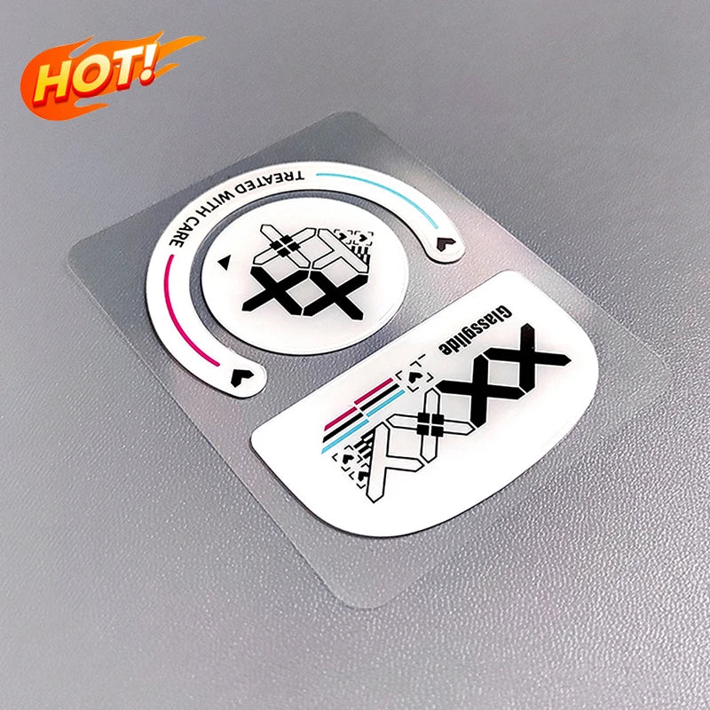 Mouse Glide Skates For Logitech GPXS GPW2 GPX G-pro G Pro X Superlight Wireless Gaming Glass Mouse Anti Slip Feet Stickers
