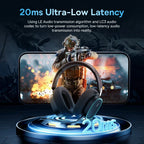 Baseus GH02 Wireless Gaming Headset – Bluetooth 5.3, 2.4G/Wired, RGB, 40mm Drivers