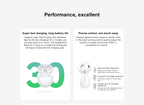Huawei FreeBuds 5 TWS Wireless Bluetooth 5.2 Earphones | Hi-Fi LDAC Headset with Active Noise Reduction & IP54 Rating