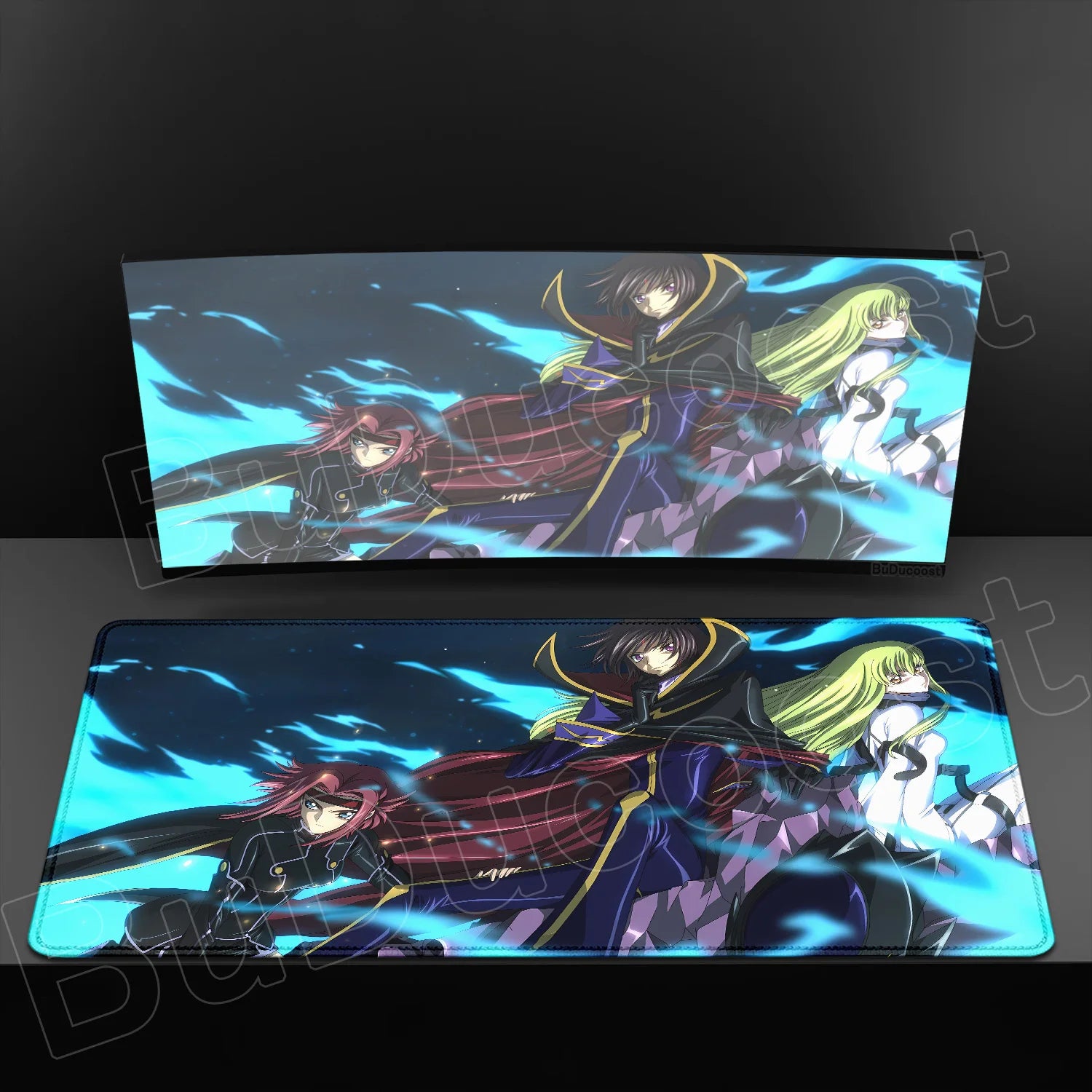 Large Anime Code Geass Mousepad Laptop Gaming Mouse Pad Pc Accessories Deskmat Keyboard Desk Mat Protector Pretty C.C. Mause Pad