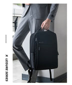 17.3-inch Laptop Backpack - Large Capacity Waterproof Travel Backpack with Multi-Pockets for Men