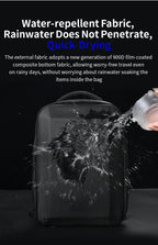 Tigernu Men's 15.6-17 Inch Laptop Backpack - Slim Anti-Theft Travel Backpack for School & Business