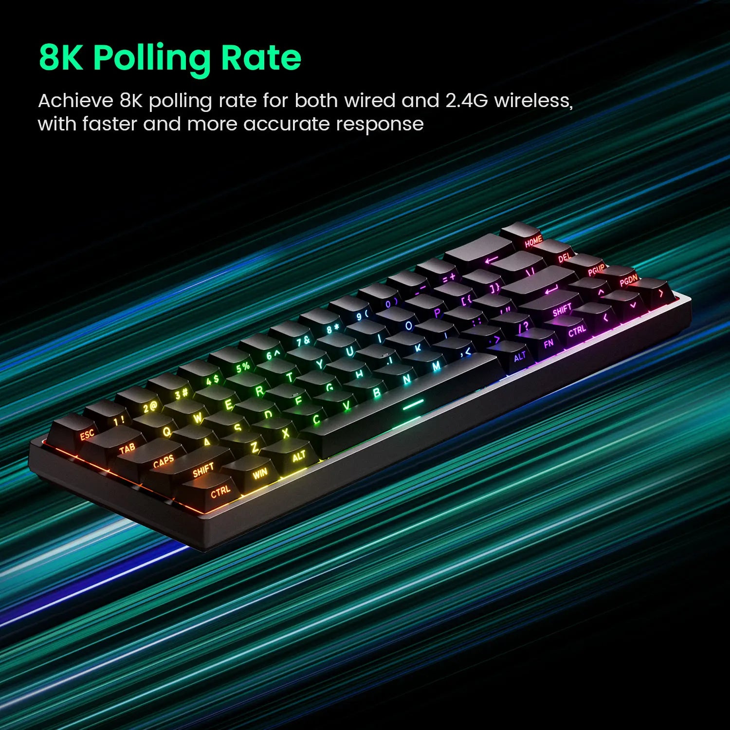 Akko MonsGeek FUN68 / FUN60 PRO & MAX HE Magnetic Keyboards – 60% / 65%, Rapid Trigger, 8K, Custom Esports Gaming Keyboard