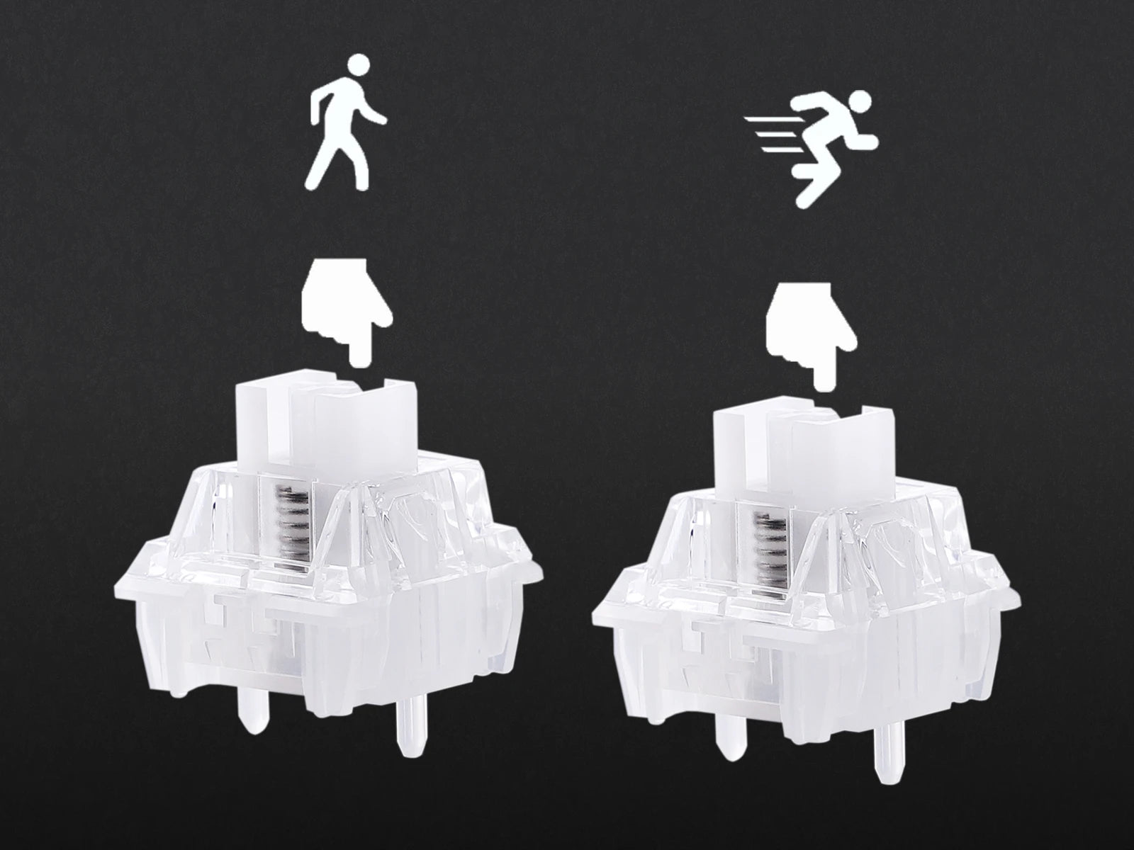 EPOMAKER HE68 Lite Mechanical Keyboard – 65% ANSI US Layout, Tray-Mounted, Wired Hall Effect Magnetic Switch, DKS SOCD, RGB Backlight