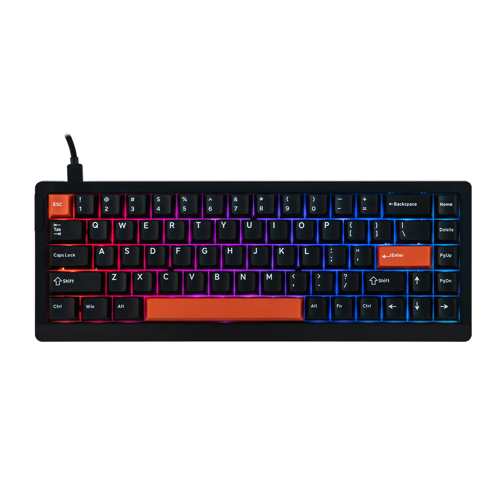 EPOMAKER HE68 Lite Mechanical Keyboard – 65% ANSI US Layout, Tray-Mounted, Wired Hall Effect Magnetic Switch, DKS SOCD, RGB Backlight