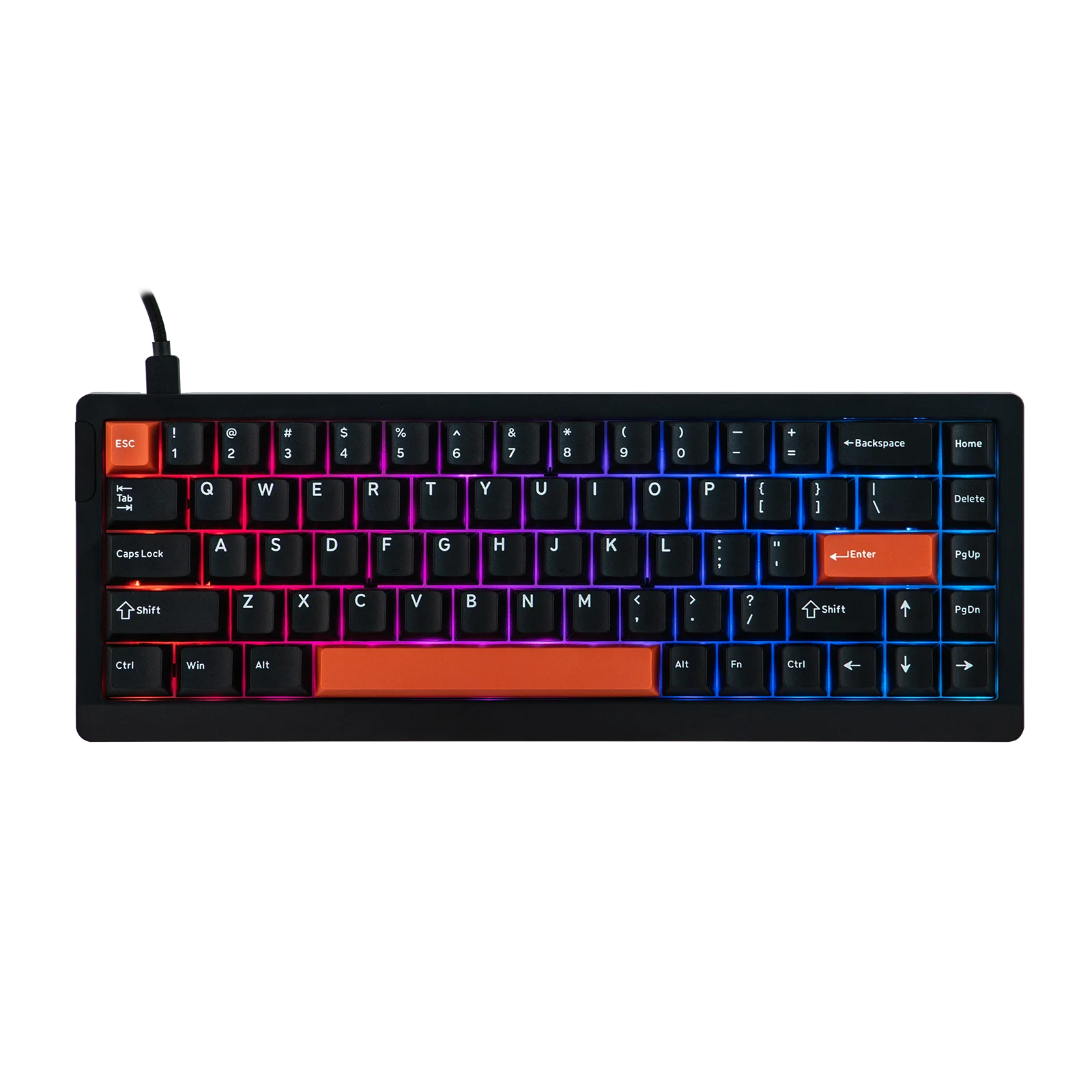 EPOMAKER HE68 Lite Mechanical Keyboard – 65% ANSI US Layout, Tray-Mounted, Wired Hall Effect Magnetic Switch, DKS SOCD, RGB Backlight
