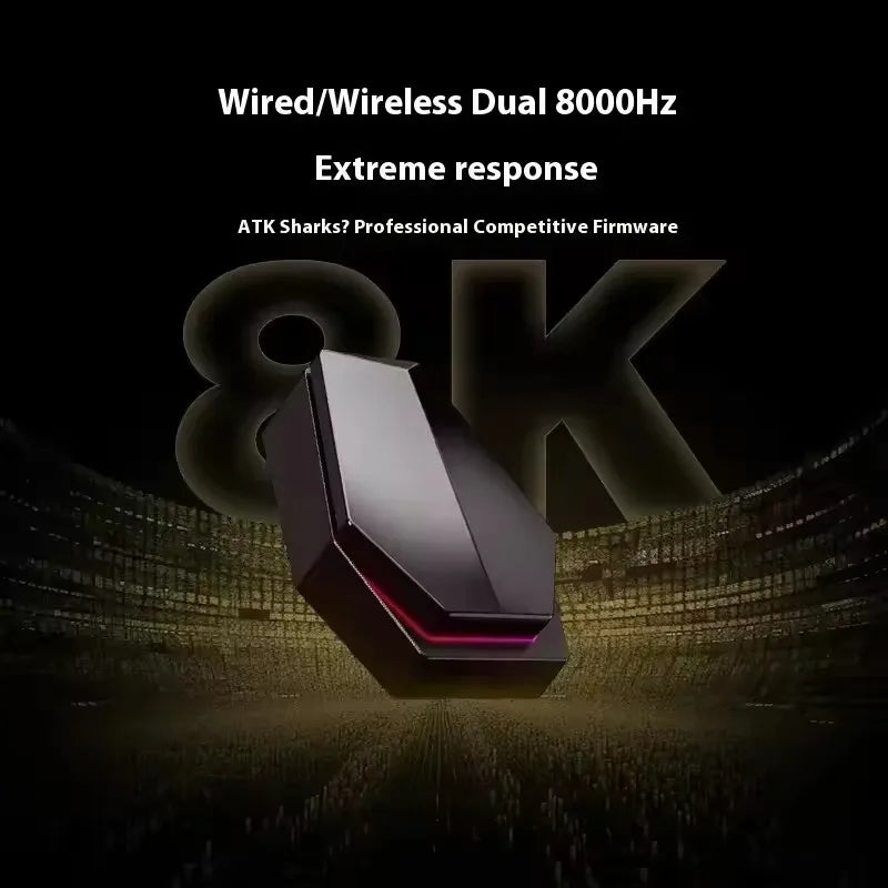 ATK Blazing Sky X1 Wireless Gaming Mouse – 3-Mode Connection, 8K Low-Latency, Lightweight FPS Esports Mouse, Custom PC Gaming Accessory