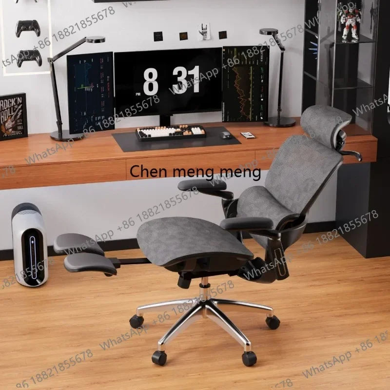 Gaming Chair - Ergonomic Computer Chair with Backrest, Portable Folding Design for Home Office