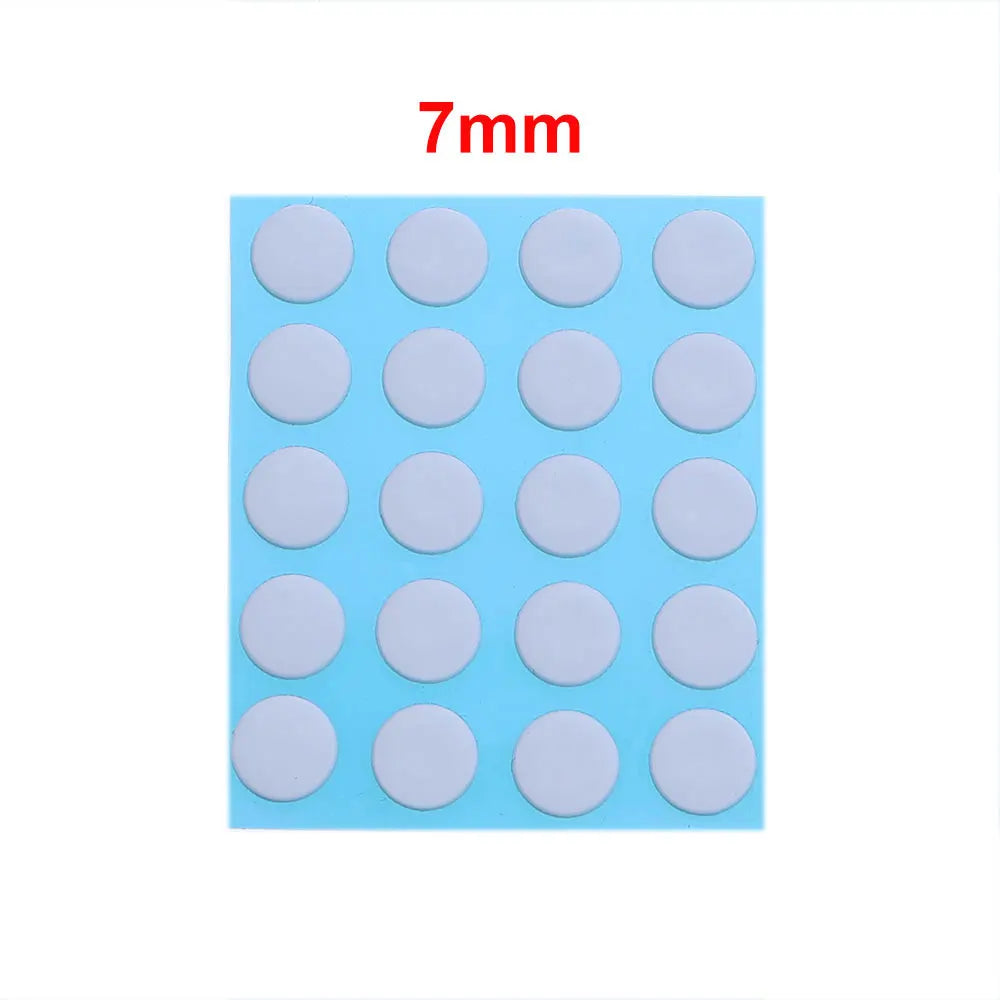 2Set 6mm 7mm diameter ICE Version Esports Mouse Skates Mouse Feet DIY Universal Dot Mouse Pad Antii-slip Mouse Feet Sticker