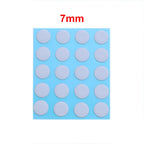 2Set 6mm 7mm diameter ICE Version Esports Mouse Skates Mouse Feet DIY Universal Dot Mouse Pad Antii-slip Mouse Feet Sticker