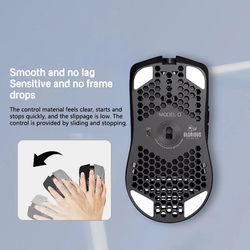 Replacement Mouse Foot Sticker Anti-Slip Mouse Skates Pad For Glorious Model O/Model D Gaming Mouse For Computer Gamer 1 Set