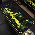 900x400mm HD Print Anime C-Cyberpunks Style Keyboard Mousepad XXL Large Computer Gamer Stitch Edge Rubber Non-slip Base Desk Mat