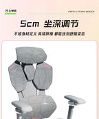 Nordic Luxury Gaming Chair - Ergonomic, Pink, Comfortable Bedroom/Office Designer Furniture