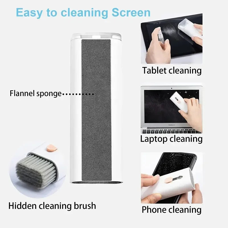 7 in 1 Electronic Cleaner Kit Laptop Keyboard Airpod Clean Multi-Function With Keycap Puller Bottle For Iphone MacBook Earbuds