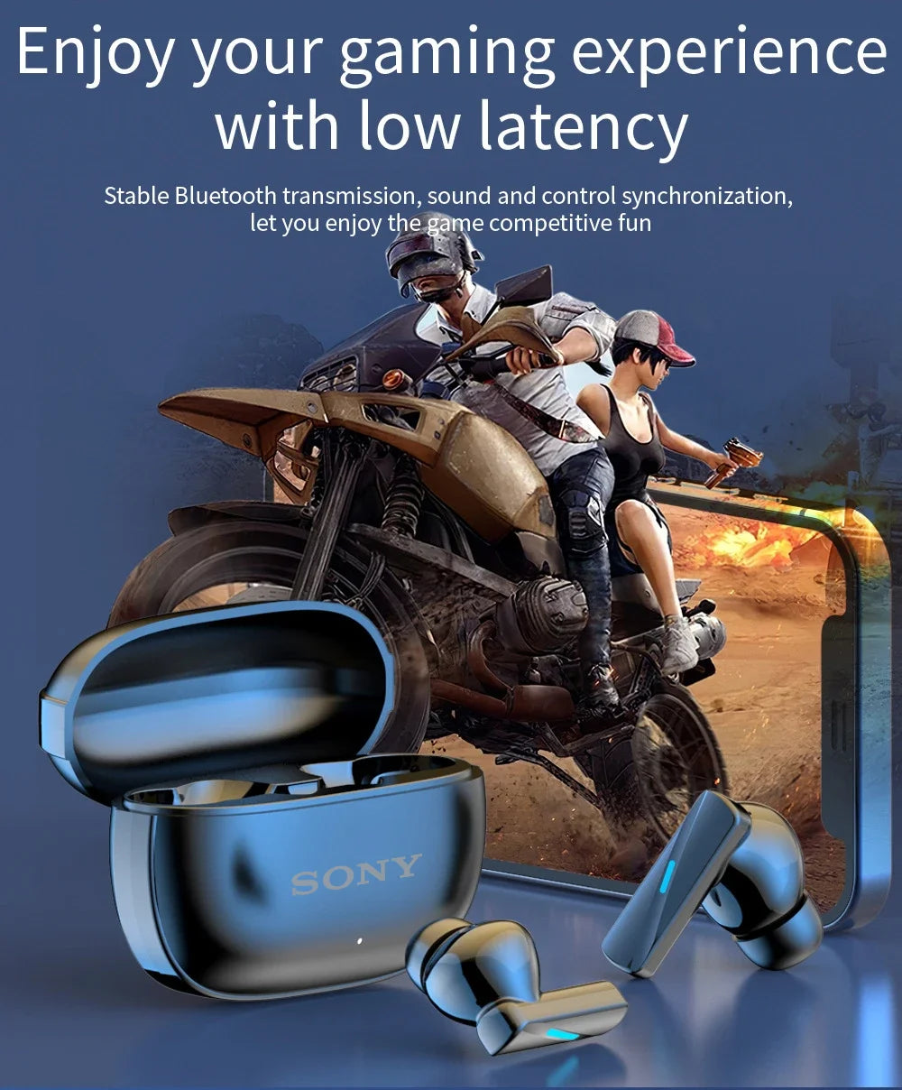 Original Sony Mate 50 Wireless Bluetooth Earbuds | Stereo Hi-Fi Noise Reduction Sports Headphones with Microphone & Touch Control