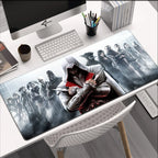 Assassins Creed Gaming Mouse Pad XXL Large Mousepad for PC Gamer Desktop Decoration Office Mouse Mat Laptop Deskmat Keyboard Rug