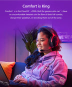 HyperX Cloud III Wired Gaming Headset – DTS Sound, Detachable Mic, USB, PC/PS/Xbox/Switch