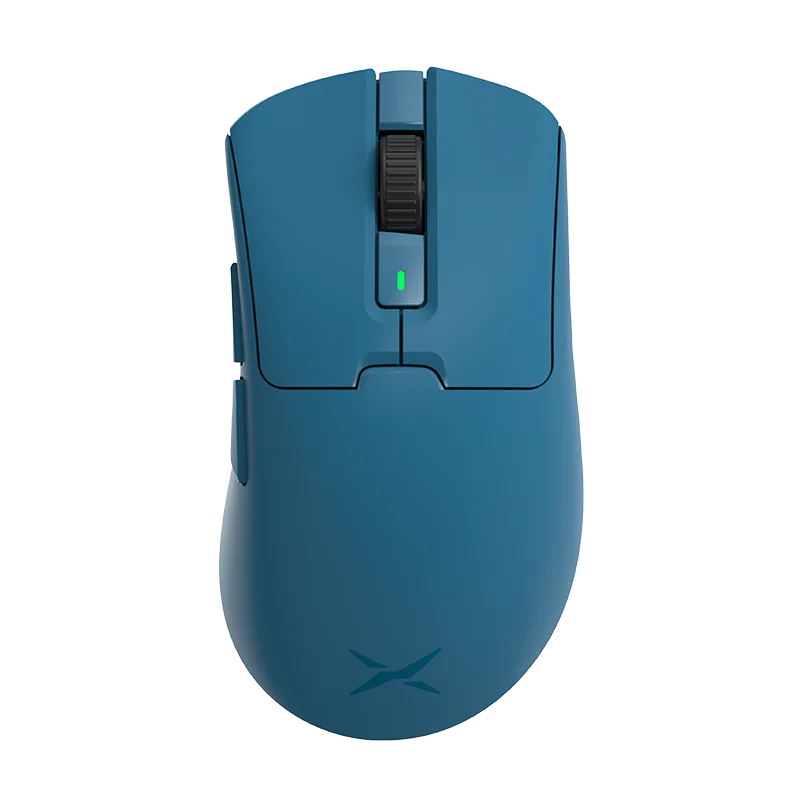 Delux M900 PRO Wireless Gaming Mouse – Ergonomic Design, 8K Polling Rate, PAW3395 Sensor, 63g Lightweight, Magnetic RGB Charging Dock, for Right Large Hands