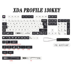 Printstream Theme XDA Keycaps – German / French / Spanish ISO Layout, Dye-Sub, for TKL87 / GMMK Pro / 7U AZERTY Keyboard