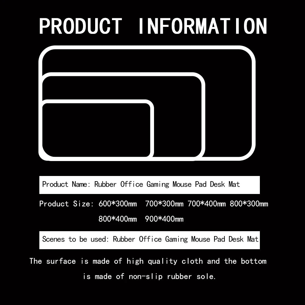 Final Fantasy 7 Large Gaming Mouse Pad Computer Laptop Mousepad Keyboard Pads Desk Mat PC Gamer Mouse Mat XXL Office Mausepad