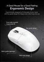 Attack Shark X6 Lightweight Gaming Mouse – Up to 26K DPI, RGB Backlight, Wireless 3-Mode Connection, Charging Base, for Laptop & Desktop