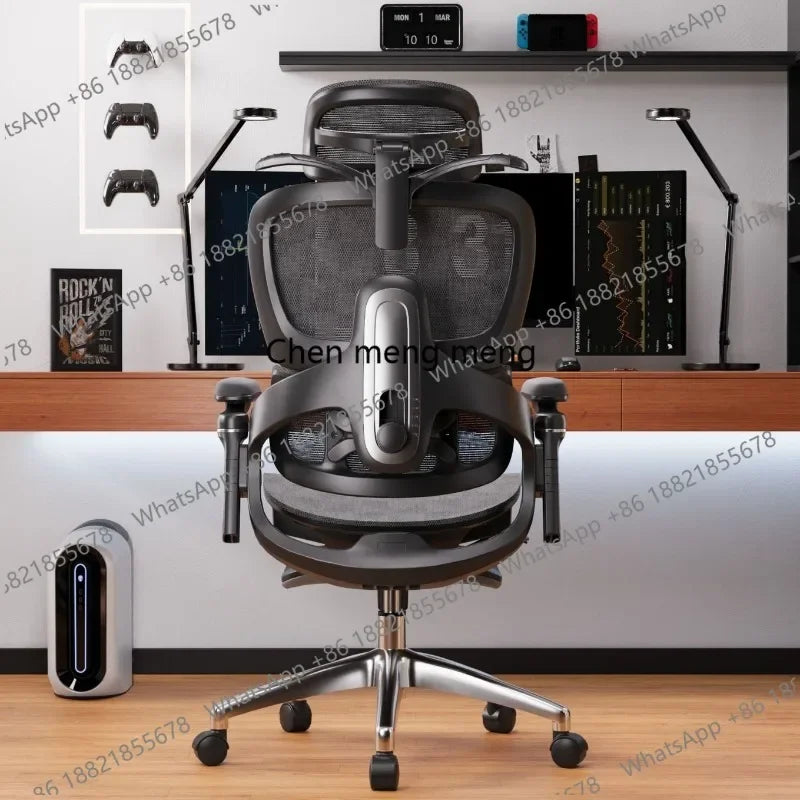 Gaming Chair - Ergonomic Computer Chair with Backrest, Portable Folding Design for Home Office