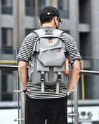 Luxury Men's 15.6-inch Laptop Backpack - High-Capacity Waterproof Travel & School Backpack