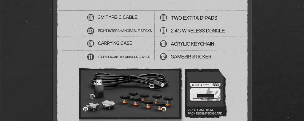 GameSir G7 Pro × Zenless Zone Zero Edition - Wireless Controller for Xbox Series X|S, Xbox One, PC & Android - TMR Hall Effect