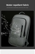 Heroic Knight Business Backpack - 14" Laptop, Waterproof, USB Charging, Multifunctional Travel Backpack