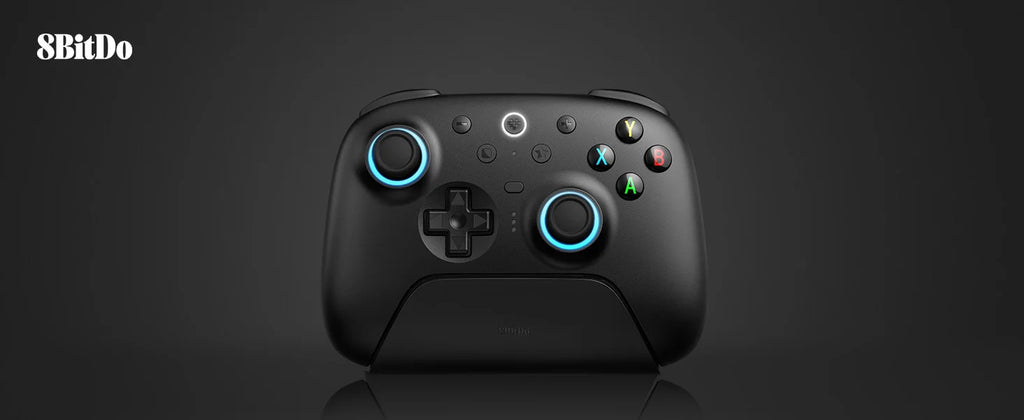 8BitDo Ultimate 2 Wireless Controller, Bluetooth/USB/2.4G Gamepad withTMR Joysticks、Charging Dock for PC,Windows 10,11, Android