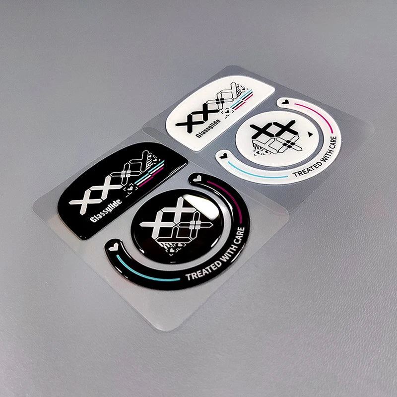 Mouse Glide Skates For Logitech GPXS GPW2 GPX G-pro G Pro X Superlight Wireless Gaming Glass Mouse Anti Slip Feet Stickers