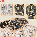 JCD Mouse Grip Tape Skate Sticker Non Slip Lizard Skin Suck Sweat For Razer Viper Ultimate DeathAdder V2 PRO Mini Wireless Mouse