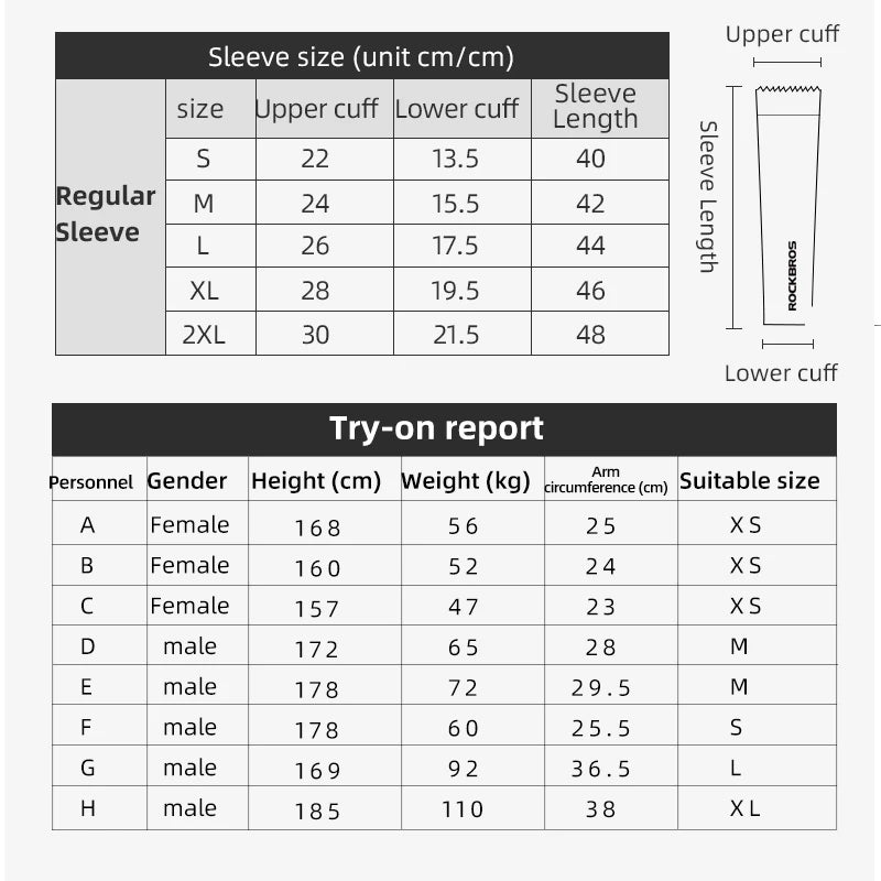 ROCKBROS Ice Silk Gaming Arm Sleeves – Breathable Cooling Arm Cover, Lightweight, Sweat Control for PC & Console Gamers