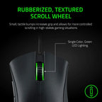 Razer DeathAdder Essential Wired Gaming Mouse - 6400 DPI, 5 Programmable Buttons for PC & Laptop