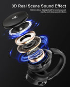 NUBWO G07 Wireless Gaming Headset – 2.4GHz Low Latency, Hi-Fi Stereo, Noise-Canceling Mic