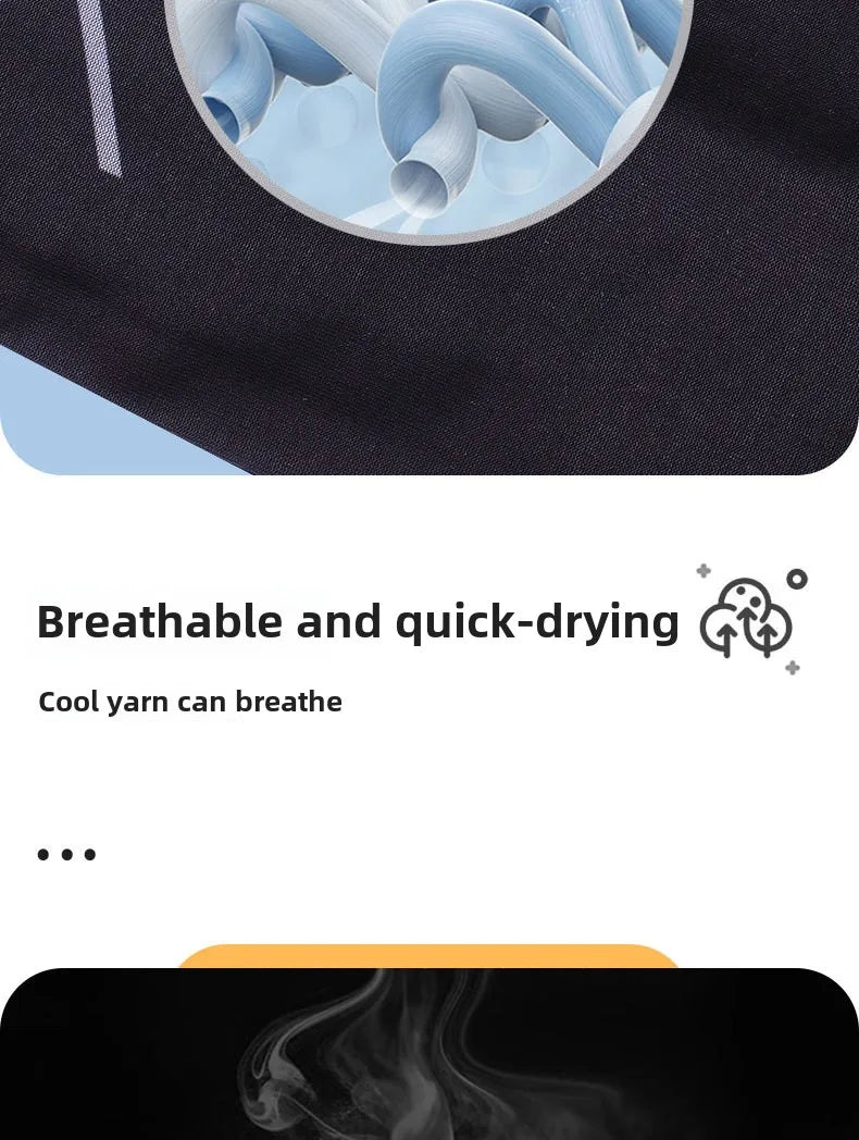 1 Pair Cooling Gaming Arm Sleeves – Ice Silk, Breathable & Elastic, Sun & Heat Protection for Indoor Esports Gaming