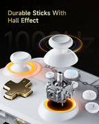 EasySMX D05 Wireless Gaming Controller Gamepad for PC/Switch/TV/Phone with Charging Dock RGB Hall Effect Joysticks Triggers