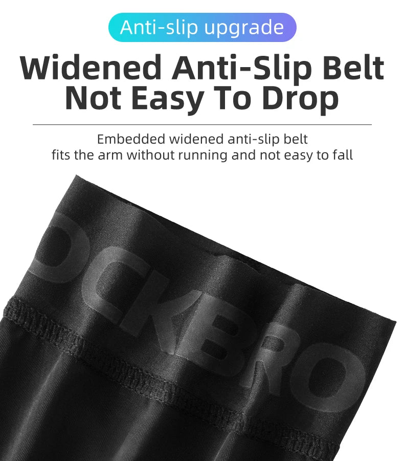 ROCKBROS Cooling Gaming Arm Sleeve – Ice Silk Fabric, Breathable & Lightweight, UV Protection, Designed for Pro & Casual Gamers