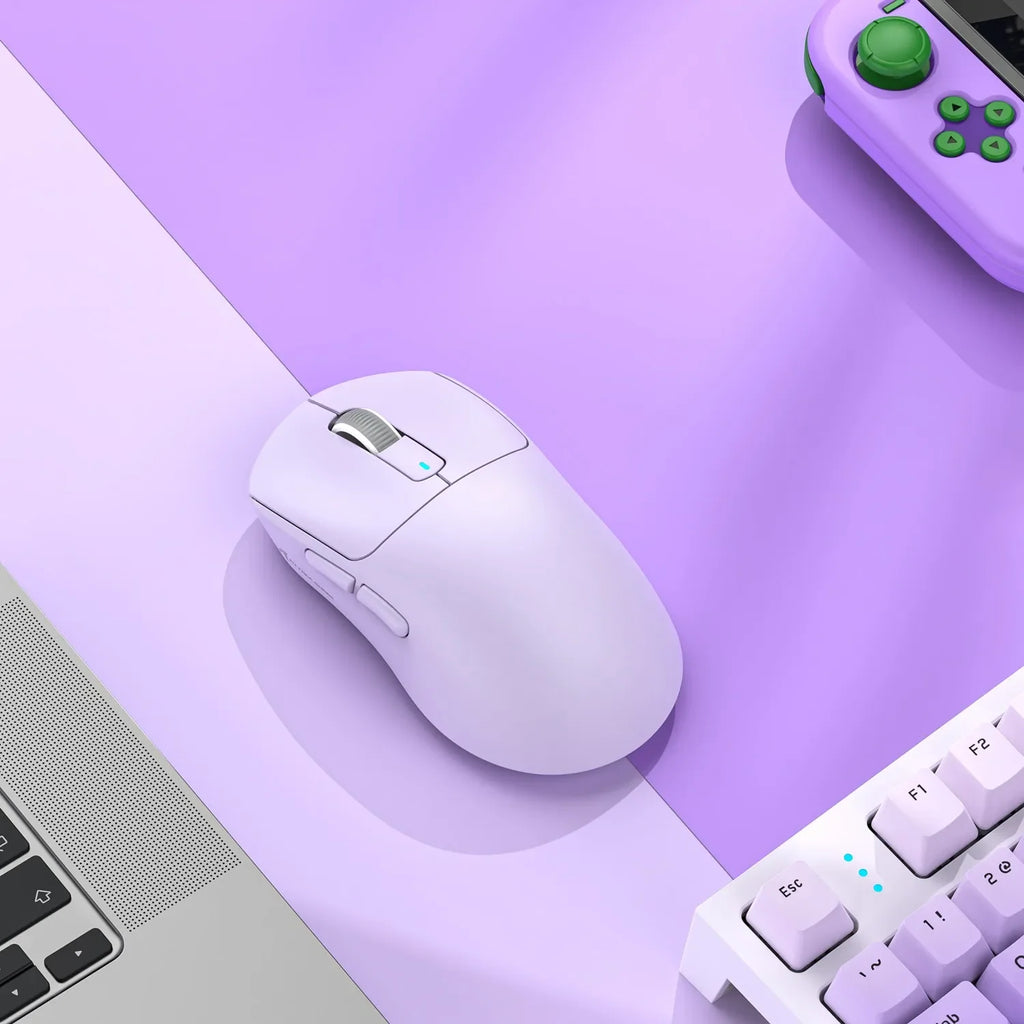 ATTACK SHARK X3 Lightweight Wireless Gaming Mouse – PAW3395 Sensor, 26,000 DPI, Tri-Mode (2.4G/Wired/Bluetooth), Macro Support, Win/Xbox/PS/Mac