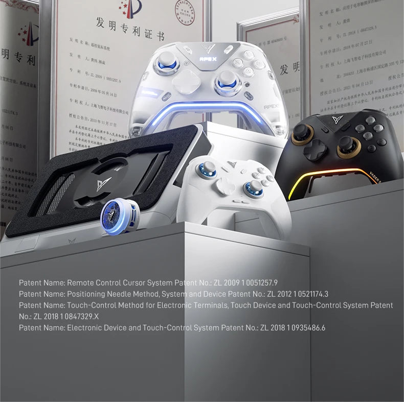 Flydigi Vader 5 Pro Gaming Controller With Hall Rocker FORCESWITCH™ Triggers Switch 1000Hz Gamepad For Mobile Switch TV PC