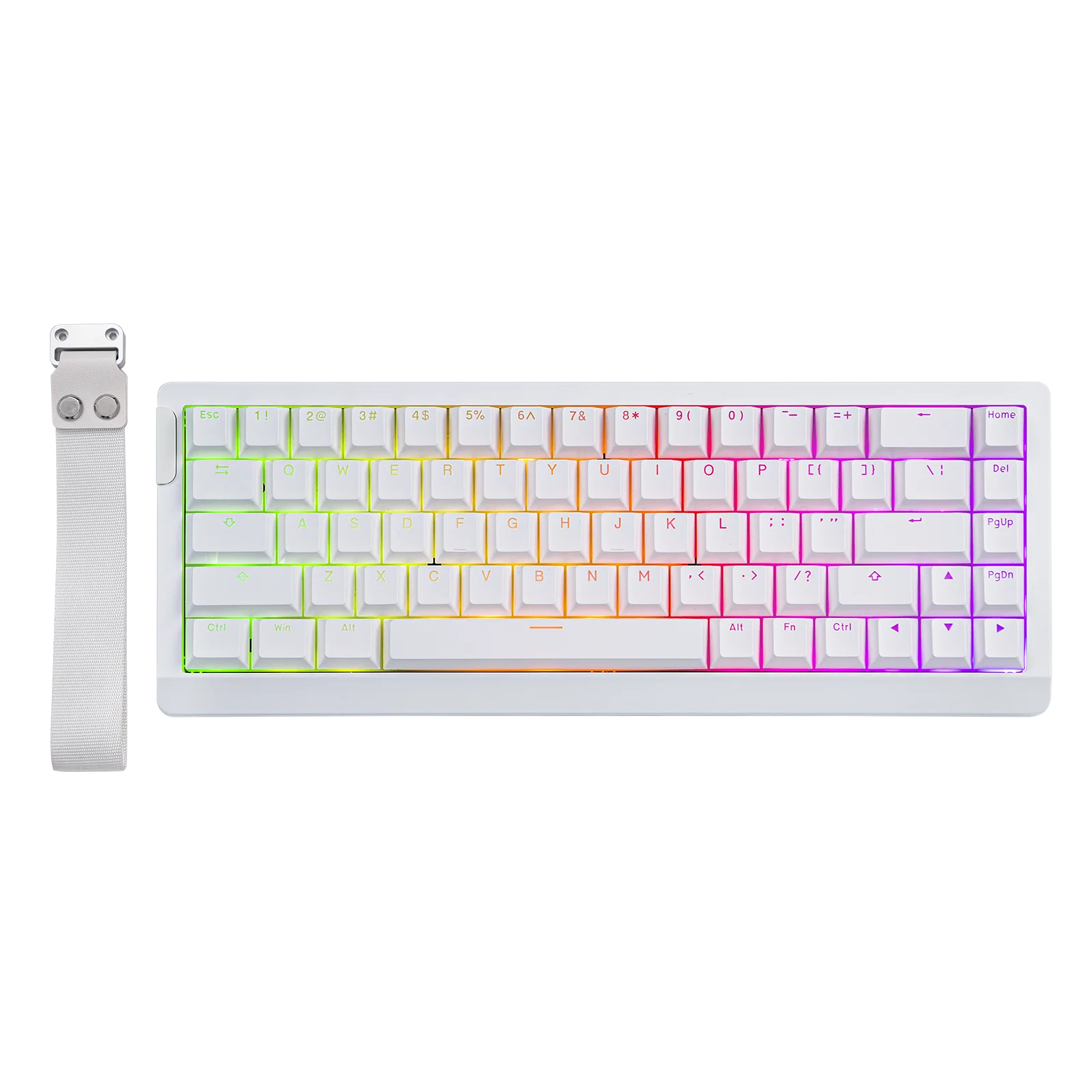 EPOMAKER HE68 Lite Mechanical Keyboard – 65% ANSI US Layout, Tray-Mounted, Wired Hall Effect Magnetic Switch, DKS SOCD, RGB Backlight