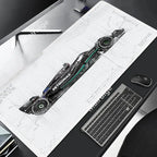 Hot-selling F1 Racing Red Mouse Pad Large Computer Office Game Table Mats XXL Rubber HD Gaming Keyboard Mousepads Long Desk Mat