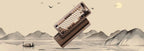 Akko MU02 Mountain Seclusion Mechanical Keyboard – 75%, Wooden Case, RGB, Hot-Swappable, BT 5.0 / 2.4G Wireless / Type-C Wired