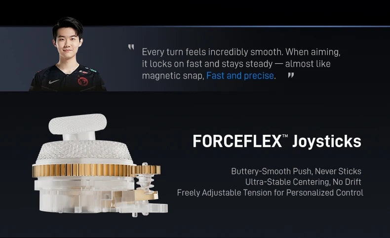 Flydigi Vader 5 Pro Gaming Controller With Hall Rocker FORCESWITCH™ Triggers Switch 1000Hz Gamepad For Mobile Switch TV PC